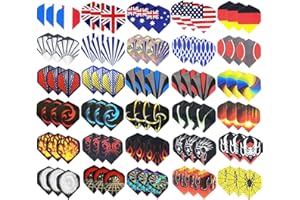 KRYMSON 90-częściowy zestaw skrzydeł do darta, trwałe akcesoria do darta, ochrona przed lotem, wymienne skrzydła do darta