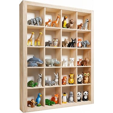 Lot De 4 Supports Pour Poupées Réglables Noirs - Stable, Pour Figurines Et Peluches (40x12x12 Cm) - 6