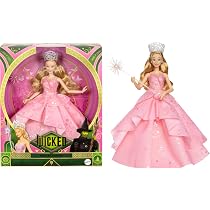 Mattel Universal Wicked: Partie 2 Wicked Poupée Glinda Deluxe Avec Tenue Amovible Et 3 Accessoires Inspiree Du Film Wicked For Good Jfm13