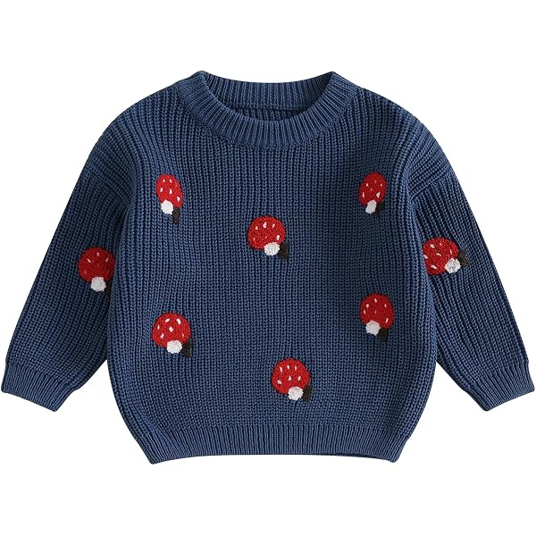L&ieserram Baby Halloween Pumpkin Knitted Cardigan - Long Sleeve Button Jumper For Autumn Winter