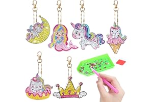 Yashuo Diamond Painting Kit Cadeau Enfant: DIY Jouet Peinture Diamant Autocollant pour Enfants 6 7 8 9 Ans Activites Manuelles Fille 6 7 8 9 Ans Loisirs Créatifs pour Enfants Crafts Set Cadeau