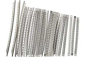 THE LORD OF THE TOOLS Fili per tasti (fret wires) per Chitarra, larghezza di 2,4 mm, 24 pezzi, in Cupronickel di lunga durata, parti di ricambio per chitarra.