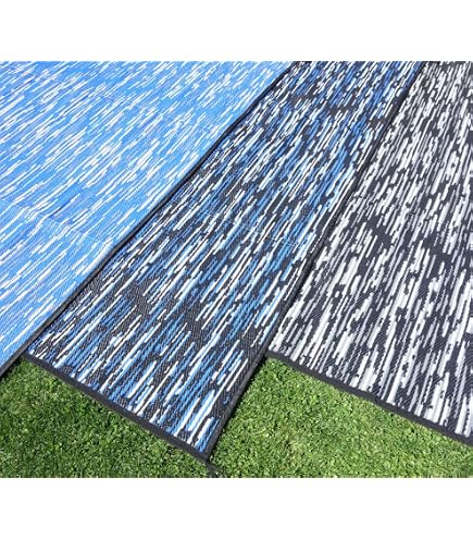 Odooro Outdoor Teppich WAVETEX Platin 2,7x5 M – Schwarz-grau, 450 G/m², Für Vorzelt, Camping & Garten Odooro Outdoor Teppich WAVETEX Platin 2,7x5 M – Schwarz-grau, 450 G/m², Für Vorzelt, Camping & Garten