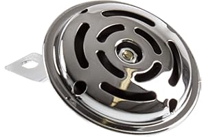 MZA Claxon de 6 V (cromado), S50, S51, S70 (fijación en la parte central de la carcasa)