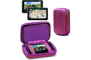 Navitech Purple Premium Travel Hard Carry Case Cover Sleeve Compatible With The Nintendo 3DS XL & 3DS