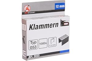 KRAFTMANN BGS Diy 3023 | Staples | Type 53 | 12 x 11.4 mm | 1000 pcs.