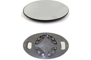 TAROS TRADE TarosTrade 57-0507-N-48296 Vetro Specchietto Retrovisore Riscaldabile Sinistro=Destro Per Mini Coo