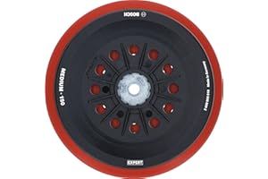 Bosch Accessories 1x Expert Multihole Stützteller (für Bosch, Version mittel, Ø 150 mm, Zubehör Exzenterschleifer) Kompatibel mit GEX 125-150 AVE, GEX 150 AC und GEX 150 Turbo, Schwarz