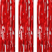 2 Tende Orpelli Laser Oro 1x2m - Decorazione Feste Compleanni Matrimoni Sfondo Fotografico - Foto 9