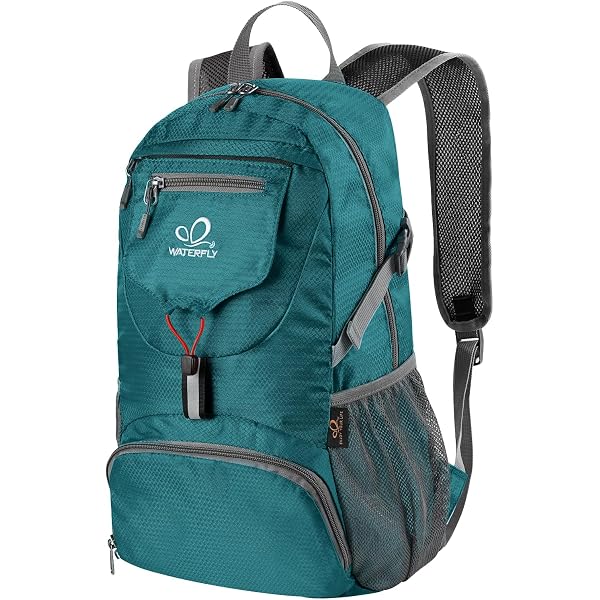 Herren Wanderrucksack Faltbar – Leichter Tagesrucksack Für Outdoor, Reisen & Radfahren | Wasserdicht, Ca. 20-35 Liter, Mit Vielen Fächern