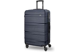 REDOLZ großer Hartschalen Check-in Koffer | XL Trolley 48 x 29 x 77 cm aus hochwertigem ABS-Material | Ultra-leicht nur 4,1 kg für Damen & Herren | 4 Doppelrollen & TSA-Schloss (Essentials 16)