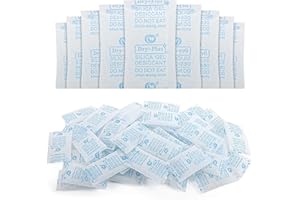 UNINGYI 60 Pcs X 5g Silica Gel Bolsas Antihumedad, Bolsas Antihumedad Armarios, Silica Gel Bolsitas, Protección Contra Humedad para Zapatos, Alimentos, ElectróNica, Cámaras y Más