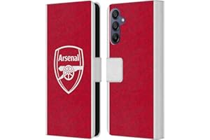 Head Case Designs Officially Licensed Arsenal FC Home 2025/26 Kit Leather Wallet Case Compatible With Samsung Galaxy A15