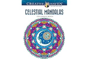 Creative Haven Celestial Mandalas Coloring Book