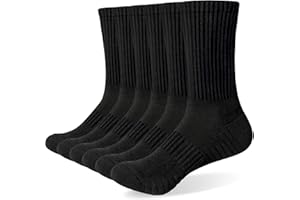 Alaplus Warme Socken Herren Damen Winter Wandersocken Crew Sportsocken Gepolstert Trekkingsocken Baumwolle Atmungsaktiv Laufsocken Tennisocken