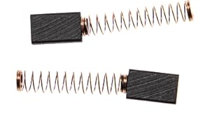 vhbw 2x Balais de charbon pour moteur 15 x 8 x 5mm compatible avec Festool ETS 125 EQ, ETS 125 Q, ETS 150/3EQ, ETS 150/3EQ-C outil électrique