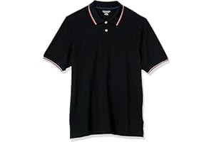 Amazon Essentials Men's Regular-Fit Cotton Pique Polo Shirt (Available in Big and Tall)