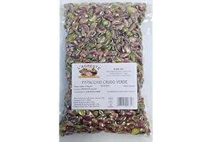DRYFRUIT - PISTACCHI BIOLOGICI SPAGNA SGUSCIATI CRUDI - EXTRA VERDE - Confezione da 1 Kg