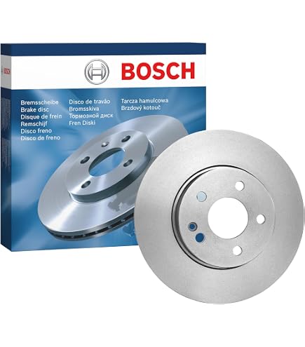 Disques De Frein Bosch BD2433 - Jeu De 2 Disques Pleins 300mm X 12mm, Certification ECE-R90
