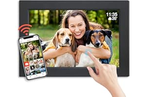 Golony WiFi Digital Picture Frame,1280X960 IPS LED Touch Screen, Auto-Rotat,16GB Memory，Share Moments Instantly via Frameo App from Anywhere,Best in Digital Photo Frame,9 Inch Black