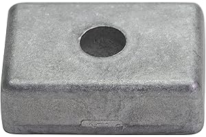 Quicksilver 875208 Square Aluminum Anode - Mercury or Mariner Outboards