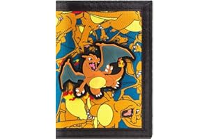 Pokemon Charizard No.6 ogień pomarańczowy portfel, pomarańczowy, jeden rozmiar, jeden, Pomarańczowy, Taille unique, Unikalny