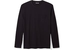 Amazon Essentials Camiseta de Manga Larga de Ajuste Normal Hombre