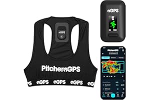 PITCHEROGPS Pitchero GPS Soccer Player Tracker Bundle - (Adult Small) | GPS Sports Vest with 12 Month Subscription | Football Training Equipment for Performance & Fitness Tracking