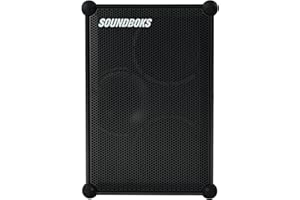 SOUNDBOKS 4 - Bluetooth Performance Speaker - USB-C-Aufladung Akku - Lautester Party Lautsprecher mit 40 Stunden Akku - Kabelloser und tragbarer Lautsprecher - Designed in Dänemark - 126dB (Schwarz)