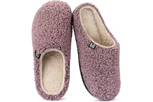 RockDove Women's Sherpa Fleece Clog Slipper