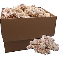 kör4u Anzündwolle 2,5kg - Bioanzünder in Wachs getränkt mit 10 Minuten Brenndauer | Anzünder Kaminanzünder Holzanzünder…