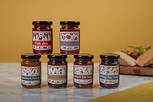 THE CHEESE WEDGE CO. Chutney Gift Pack, Chutney Selection, Chutney Gift, Cheese Hamper, Cheese Gift