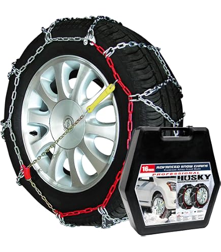 Chaînes à Neige 4x4 SUV 235/65 R18 - Acier 6mm - Homologuées V5117 - KAWIN