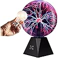 Katzco Plasma Ball - Scientific Set with a Lightning Charged Bulb - Nebula, Lightning, Plug-in - for Parties, Decorations, Prop, Home
