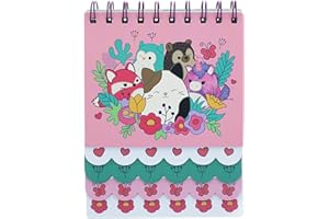 Blueprint Collections Squishmallows Notebook | Layered Notebook | Writing Pad | Notepad | Notebook | Note book | Small Notebook | Squishmallow Gifts | Squishmallow Stationery