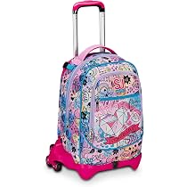 SJ GANG STYLE JAM GANG Trolley Scuola Jack 3 Ruote Plushy