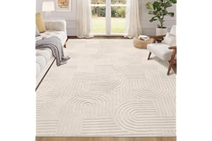 Enyhom Alfombras Salon Grande 140 x 200 cm, Súper Suave Pelo Grueso Alfombra Habitacion y Tapete Quarto Efecto 3D Fácil de Limpiar, No se Desprenden, Antideslizante Esponjosas Tapete Sala para Comedor