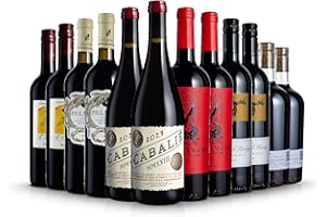 LAITHWAITES WINE Laithwaites Red Wine Customer Favourites - Case of 12 Mixed Bottles (75cl) - Australian, Italian, French & Portuguese Variety - Black Stump Durif Shiraz, Cabalié, Il Papavero & More Selection