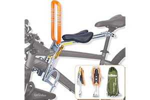 UrRider Kinderfahrradsitz, für Mountainbikes, Cityräder, Falträder, Kinderfahrradsitz vorne, Faltbare, Ultraleicht Tragbar, W