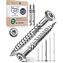 10 Viti Torx In Acciaio Inossidabile - Per Motoseghe, Decespugliatori E Soffiatori - Diametro Testa 8.5mm - Foto 3