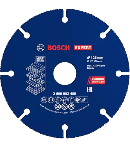Hochwertige Standard-Diamantschleifscheibe - 125 mm x 22,2 mm - Für