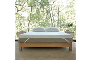 Novilla Materac nawierzchniowy 140 x 200 cm, wysokość 5 cm, nakładka żelowa z pianki z pamięcią kształtu, nakładka na łóżko kontynentalne, do przyczepy kempingowej, spania, poszewka nadaje się do