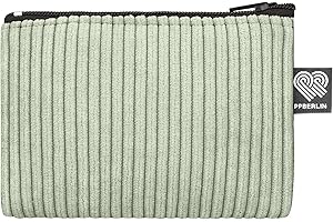 PP-Berlin Cord Etui klein für Damen & Herren Mint - Handmade & vegan, Geldbörse und Mini-Aufbewahrungstasche im Kreditkarten-Format, Made in Germany