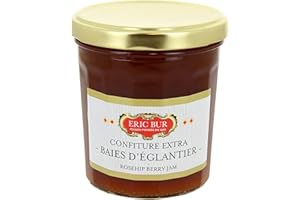 ERIC BUR Confiture extra baies d'églantier 370 g - Lot de 3