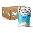 KETO SKINNY Rice – Low-Carb, Gluten-Free, High in Fiber, Ready to Eat, Healthy & Convenient Rice Alternative, Perfect for Keto Diet, Quick Meal Solution, Nutritious | (18 Pack)