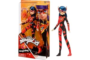 Bandai - Miraculous Ladybug - Bambola - Dragon Bug - Bambola articolata da 26 cm - bambola di supereroe - P50010
