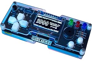8BitCADE Original | DIY Retro Games Console for Young Adults | Learn To Solder & Code Arduino | Build Your Own Handheld Games Console & Play Retro Games Electronics Kit For Any Gamer
