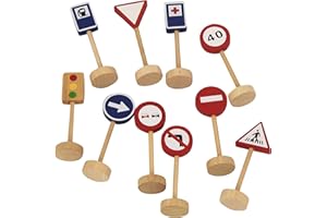 Goula 50211-Sacchetto Segnali Stradali, Colore Legno, Small, 50211