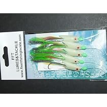 thumbnail image 2 of Lumi Max Hokki Sea Fishing Rigs – 5 Hook Rig, Size 3/0 Hooks – Ready To Fish! 2 of 6