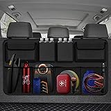 Snuopfy Organizer per bagagliaio per auto, organizer per auto, con 8 grandi borse, organizer per SUV, camion, furgoni e furgo